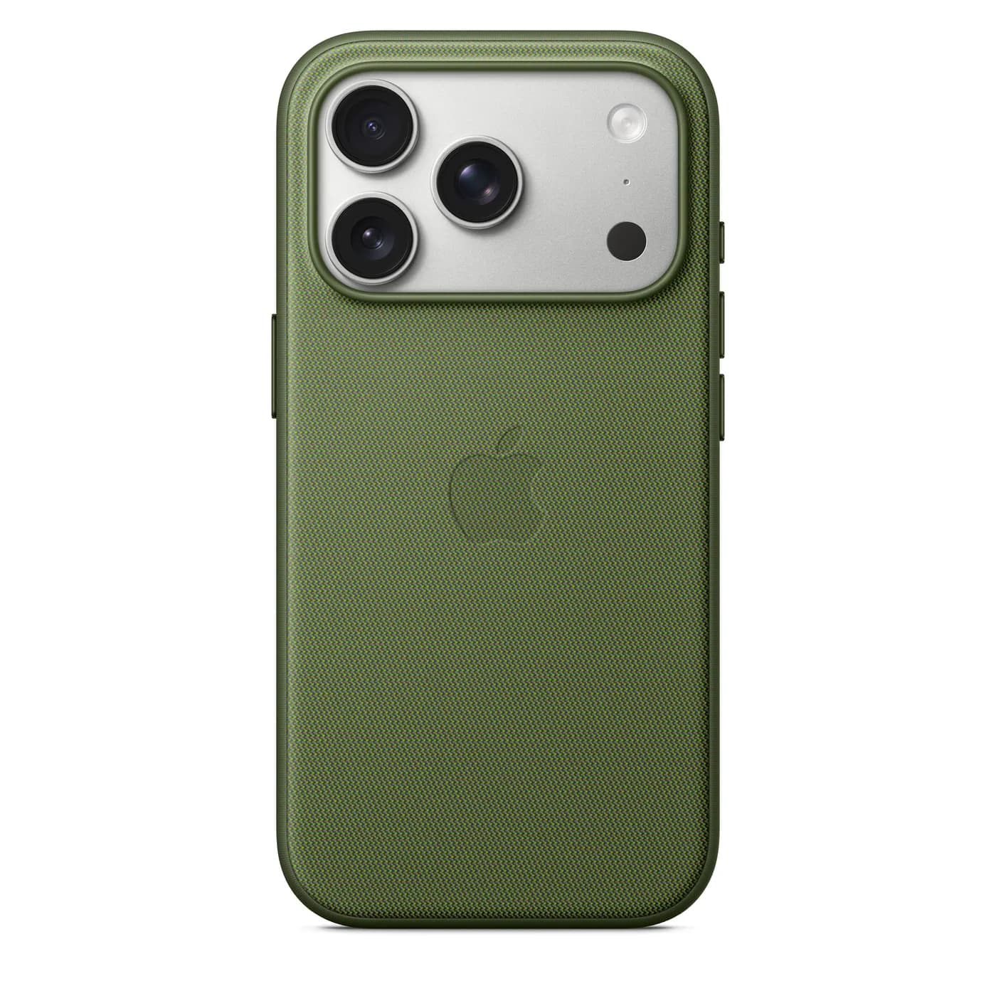 iPhone 17 Pro TechWoven maska s MagSafe - zelena — iPhone 17 Pro TechWoven maska s MagSafe - zelena