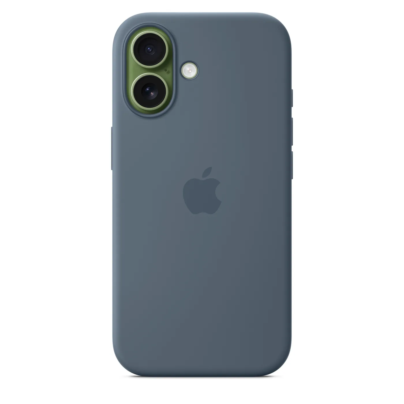 iPhone 17 silikonska maska s MagSafe - sidreno plava — iPhone 17 silikonska maska s MagSafe - sidreno plava
