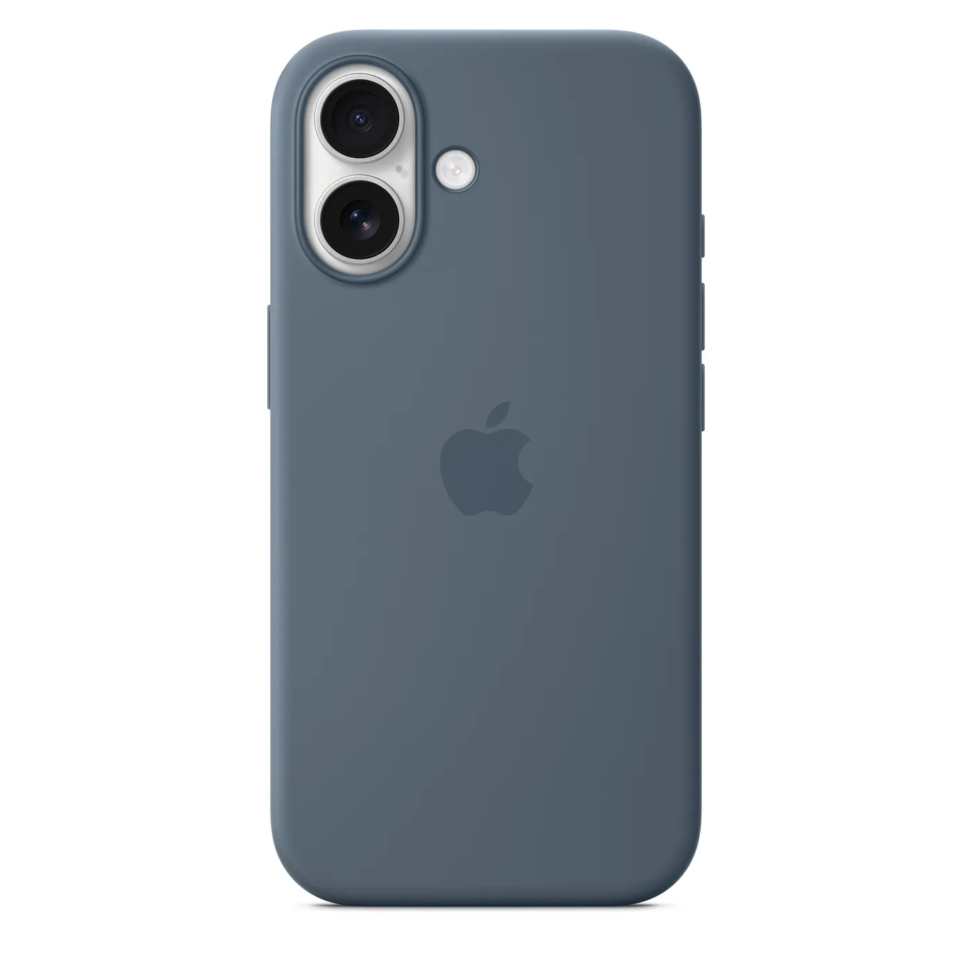 iPhone 17 silikonska maska s MagSafe - sidreno plava — iPhone 17 silikonska maska s MagSafe - sidreno plava