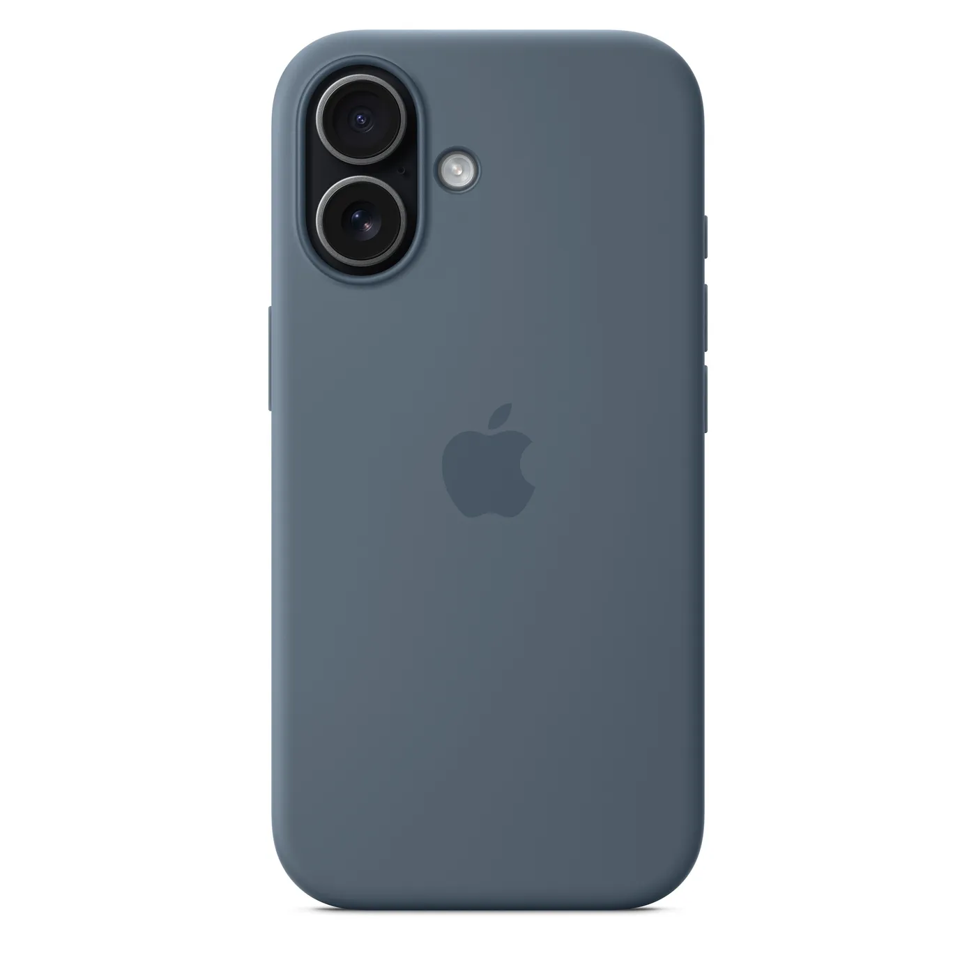 iPhone 17 silikonska maska s MagSafe - sidreno plava — iPhone 17 silikonska maska s MagSafe - sidreno plava