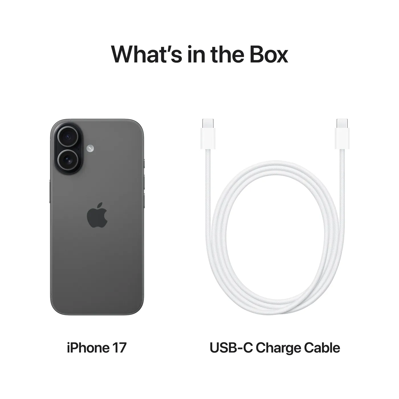 iPhone 17 — Noir · 256 Go