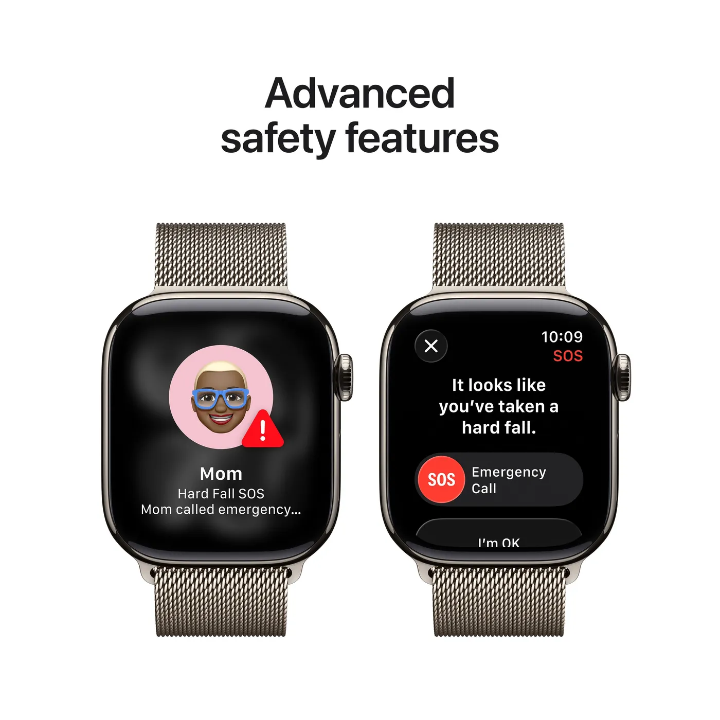 Apple Watch Series 11 GPS + Cellular 42 mm kućište od prirodnog titanija s Milanese Loop-om od prirodnog titanija — Apple Watch Series 11 GPS + Cellular 42 mm kućište od prirodnog titanija s Milanese Loop-om od prirodnog titanija