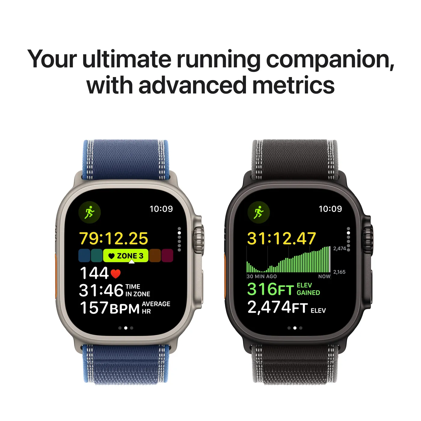 Apple Watch Ultra 3 GPS + Cellular 49 mm kućište od crnog titanija s Milanese Loop-om od crnog titanija - Large — Apple Watch Ultra 3 GPS + Cellular 49 mm kućište od crnog titanija s Milanese Loop-om od crnog titanija - Large