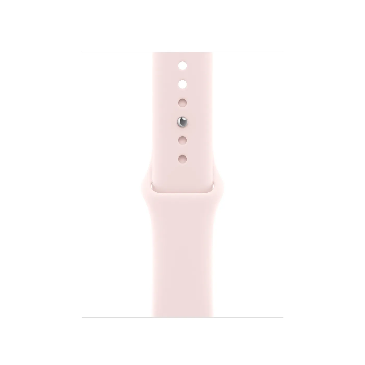 2026 Apple Watch Sport Band — Rose poudré · 40mm · S/M