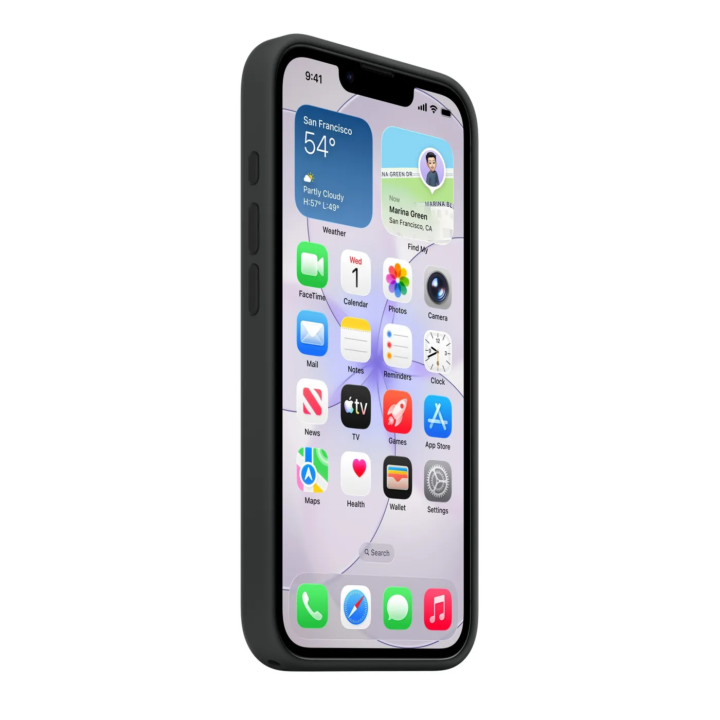 iPhone 17e Silicone Case with MagSafe – Black — iPhone 17e Silicone Case with MagSafe – Black