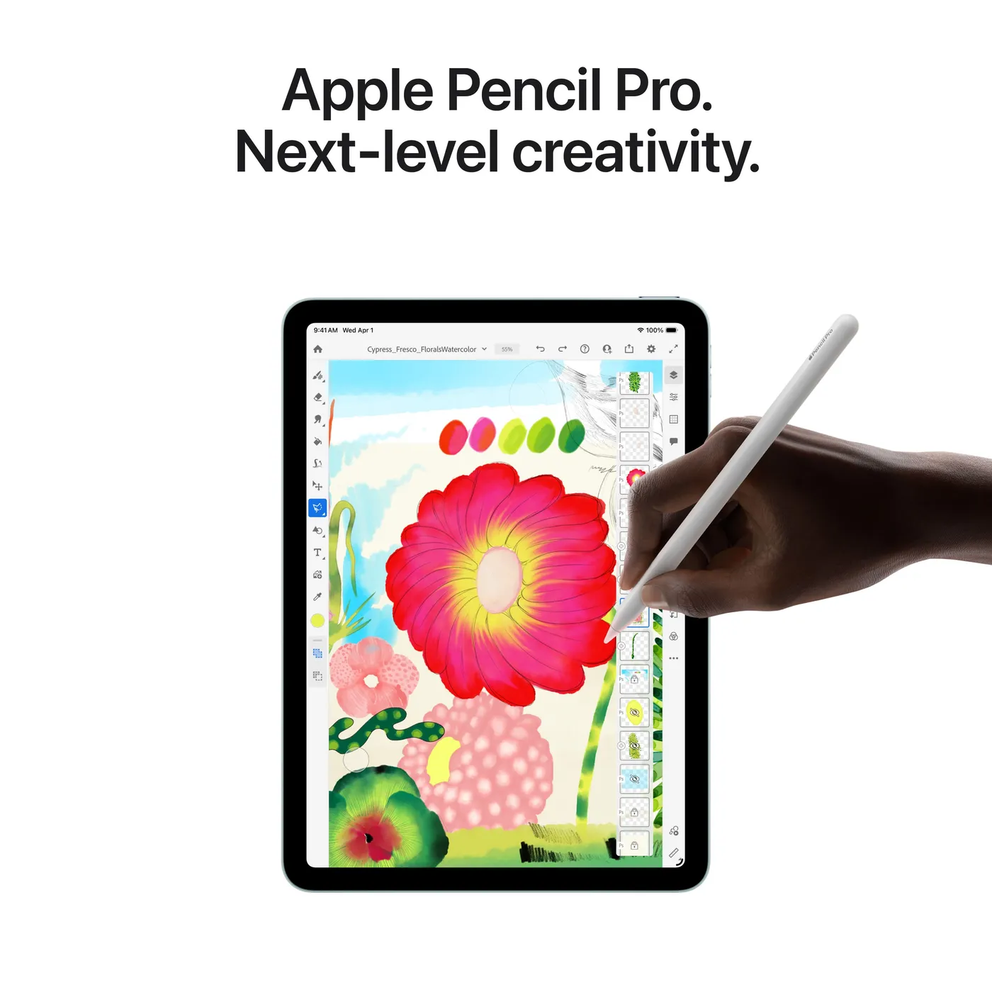 13-inch iPad Air M4 — Gris sidéral · 128 Go · Wi-Fi