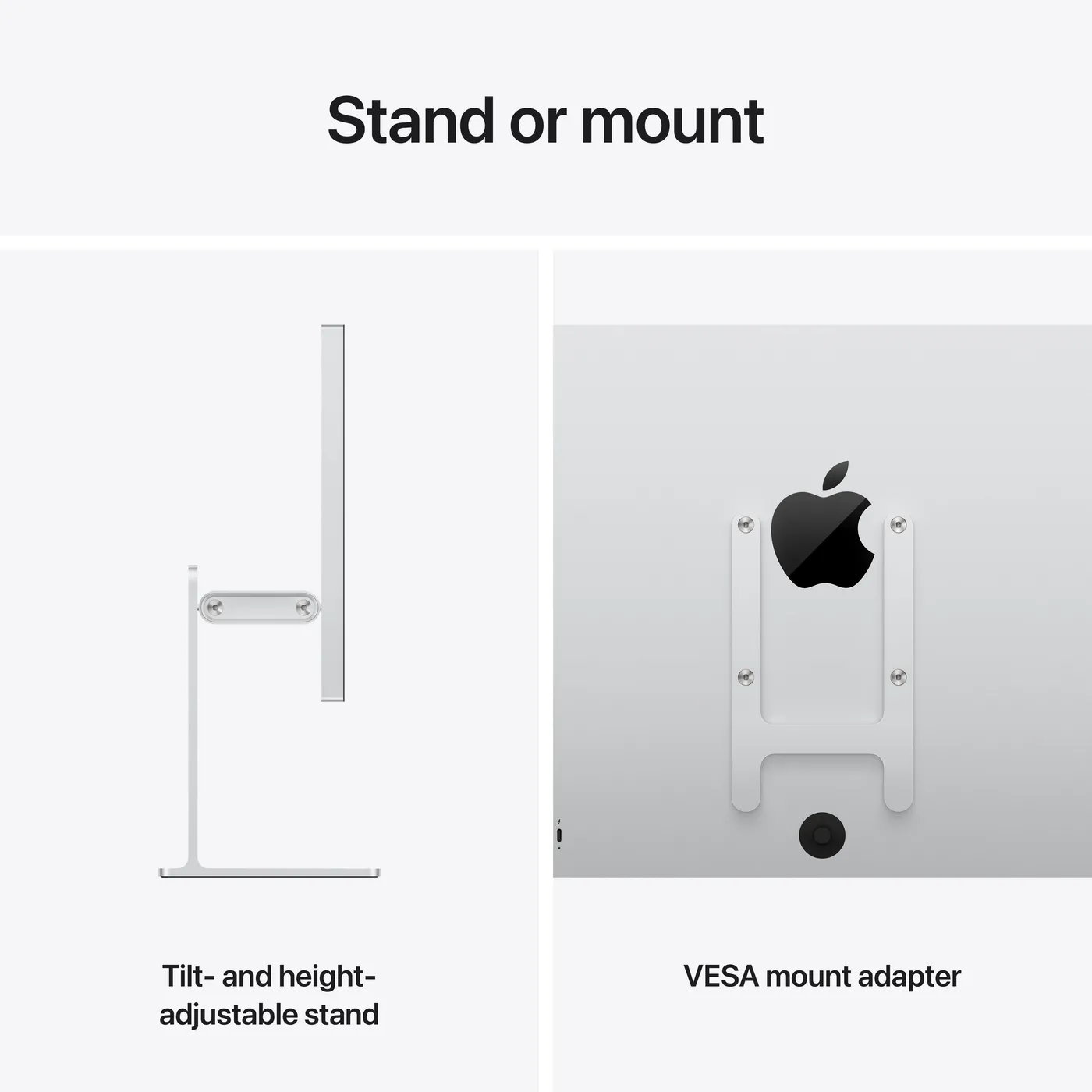Studio Display XDR - Standard glass - VESA mount adapter — Studio Display XDR - Standard glass - VESA mount adapter