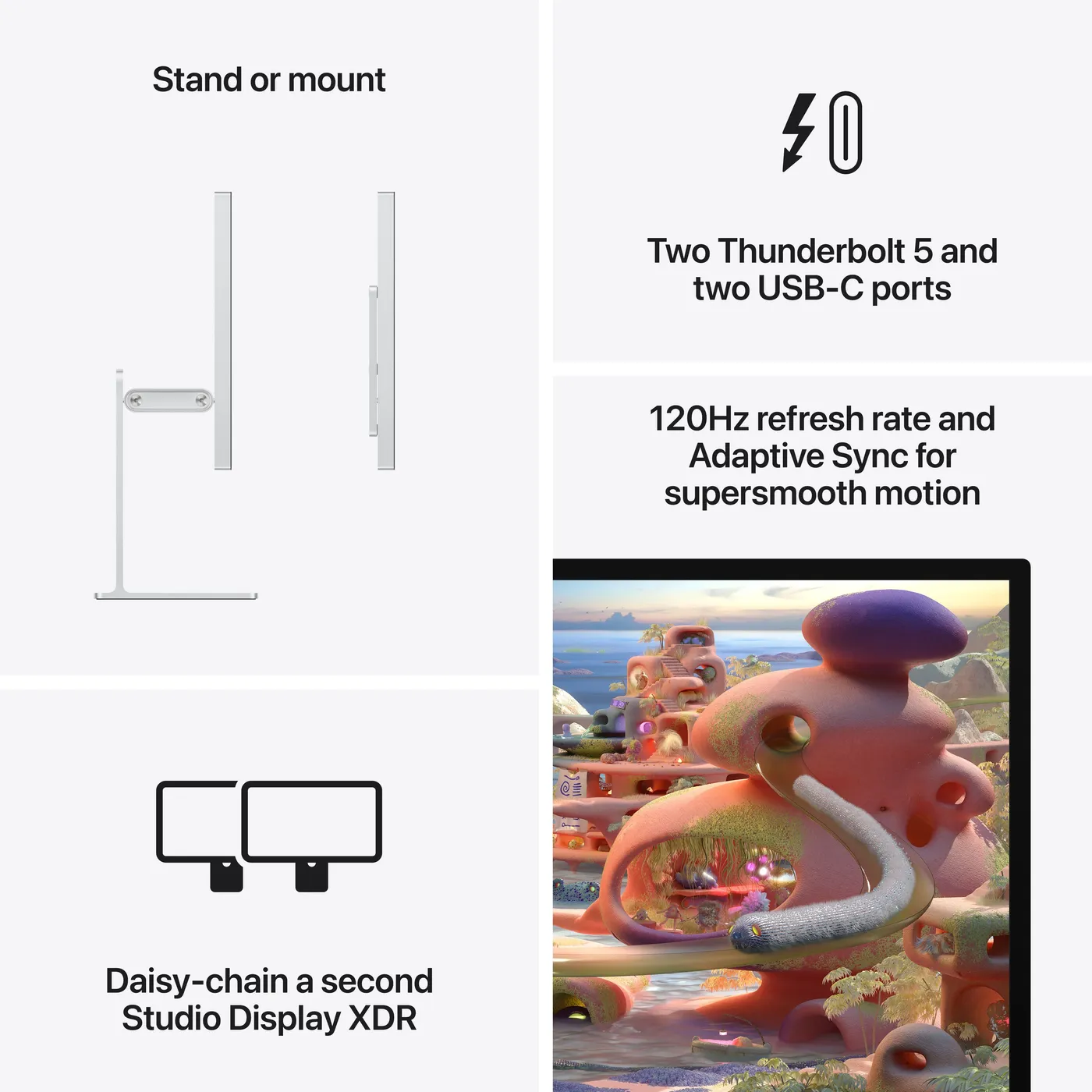 Studio Display XDR - Nano-texture glass - VESA mount adapter — Studio Display XDR - Nano-texture glass - VESA mount adapter