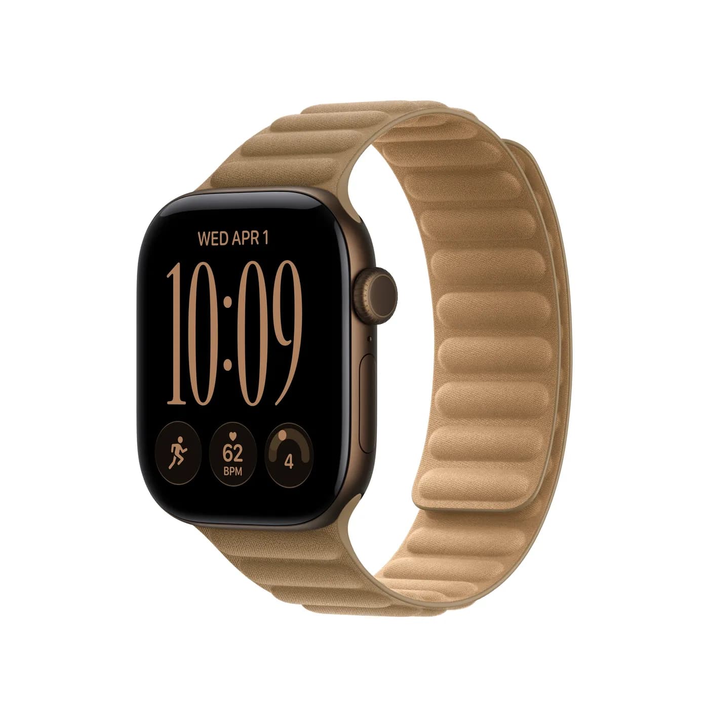 42mm Camel Magnetic Link - S/M — 42mm Camel Magnetic Link - S/M
