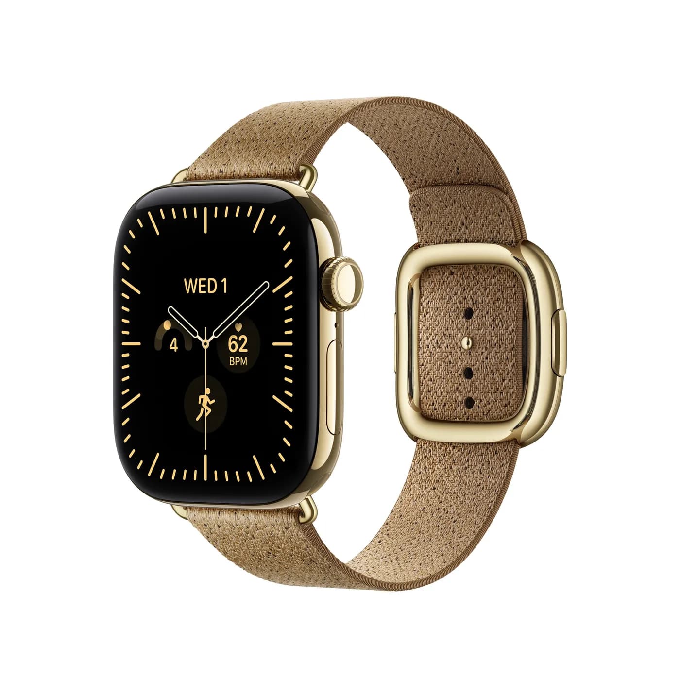 42mm Camel Modern Buckle - Medium — 42mm Camel Modern Buckle - Medium