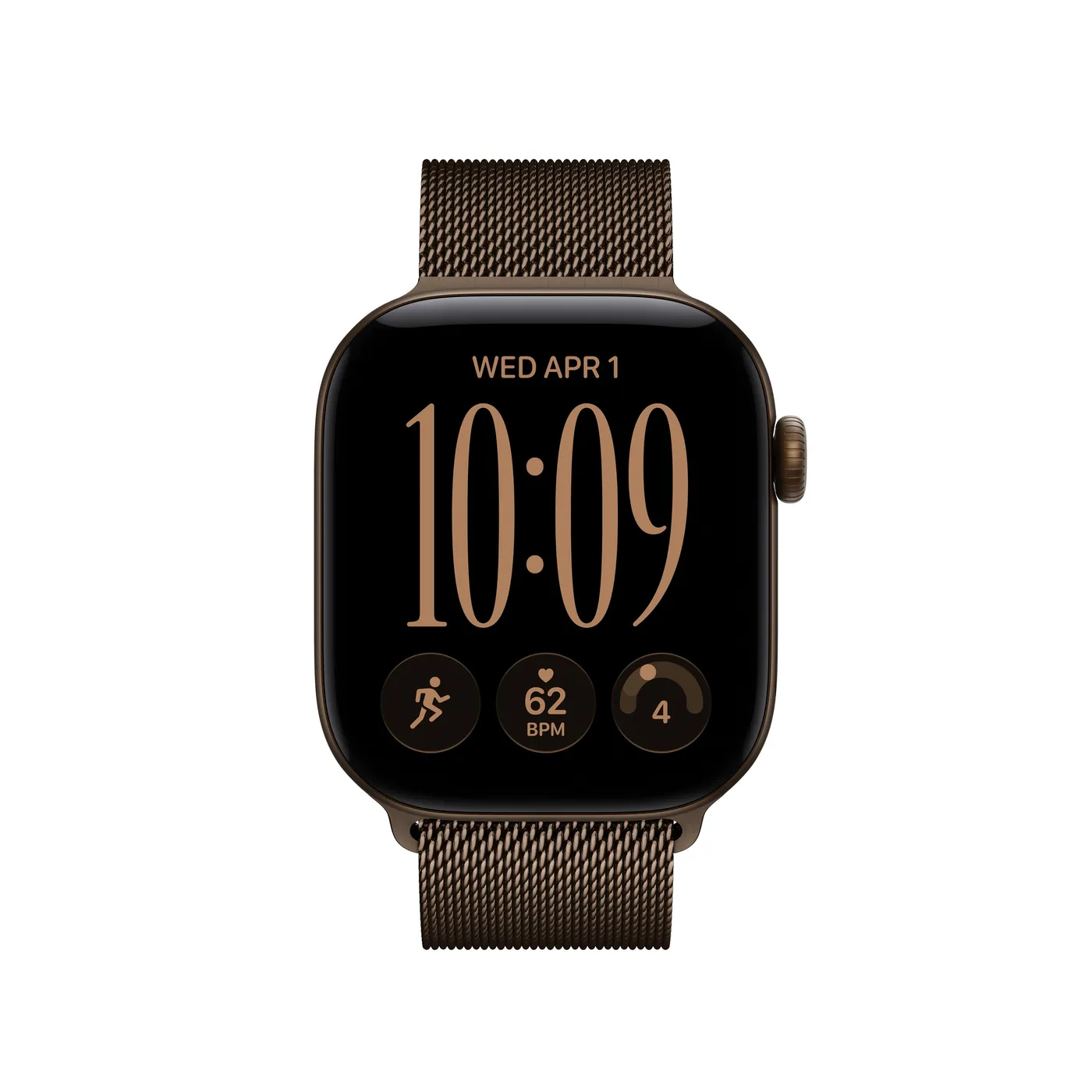42mm Dark Bronze Milanese Loop — 42mm Dark Bronze Milanese Loop
