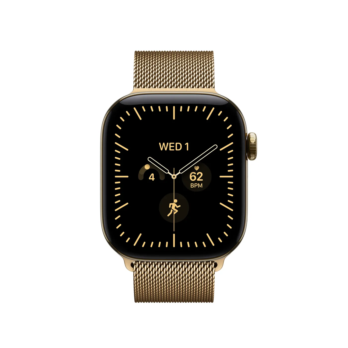 42mm Radiant Gold Milanese Loop — 42mm Radiant Gold Milanese Loop