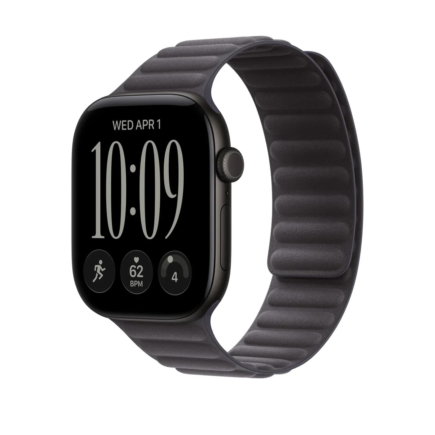 46mm Midnight Magnetic Link - S/M — 46mm Midnight Magnetic Link - S/M