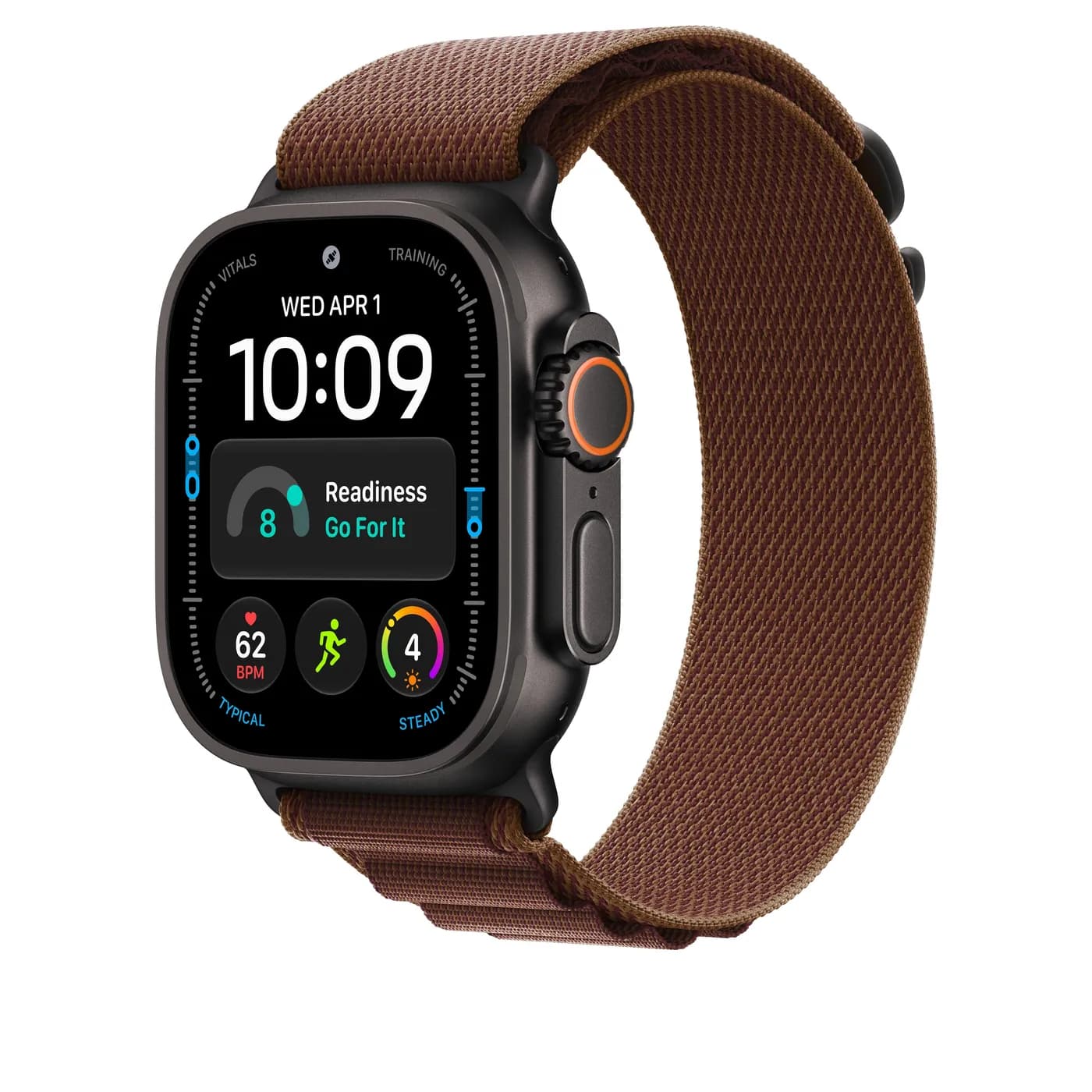 49mm Burgundy Alpine Loop - Medium - Black Titanium Finish — 49mm Burgundy Alpine Loop - Medium - Black Titanium Finish