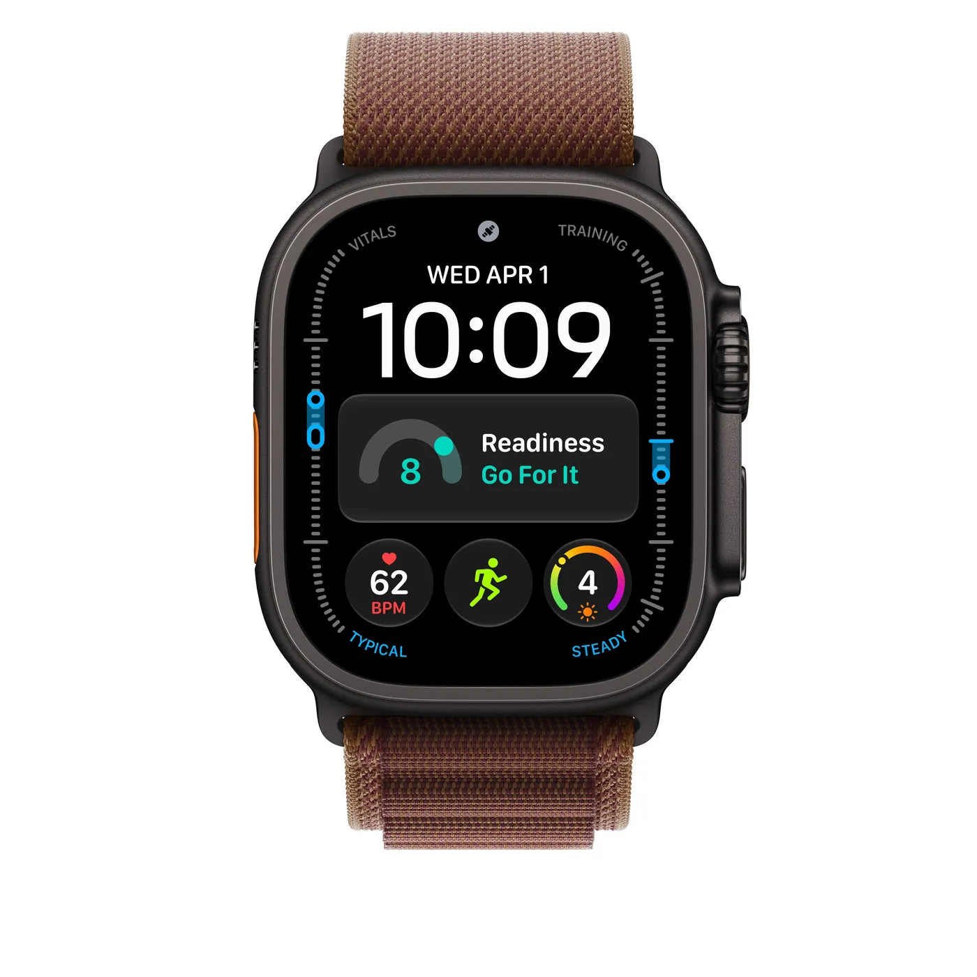 49mm Burgundy Alpine Loop - Small - Black Titanium Finish — 49mm Burgundy Alpine Loop - Small - Black Titanium Finish