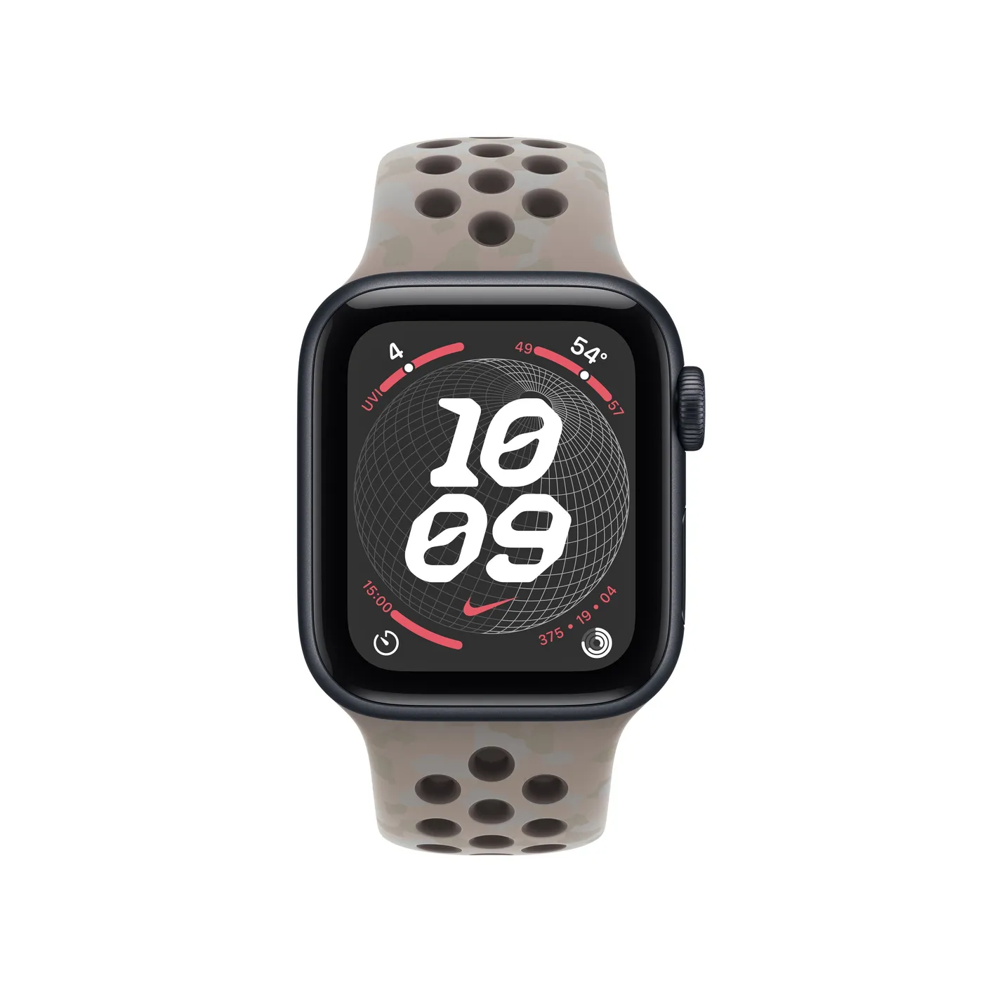 40mm Pavement Grey Nike Sport Band - M/L — 40mm Pavement Grey Nike Sport Band - M/L