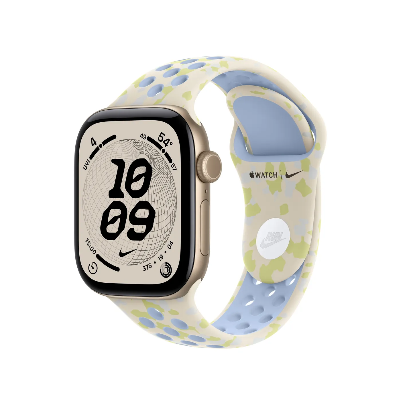 42mm Chalk Calm Nike Sport Band - S/M — 42mm Chalk Calm Nike Sport Band - S/M