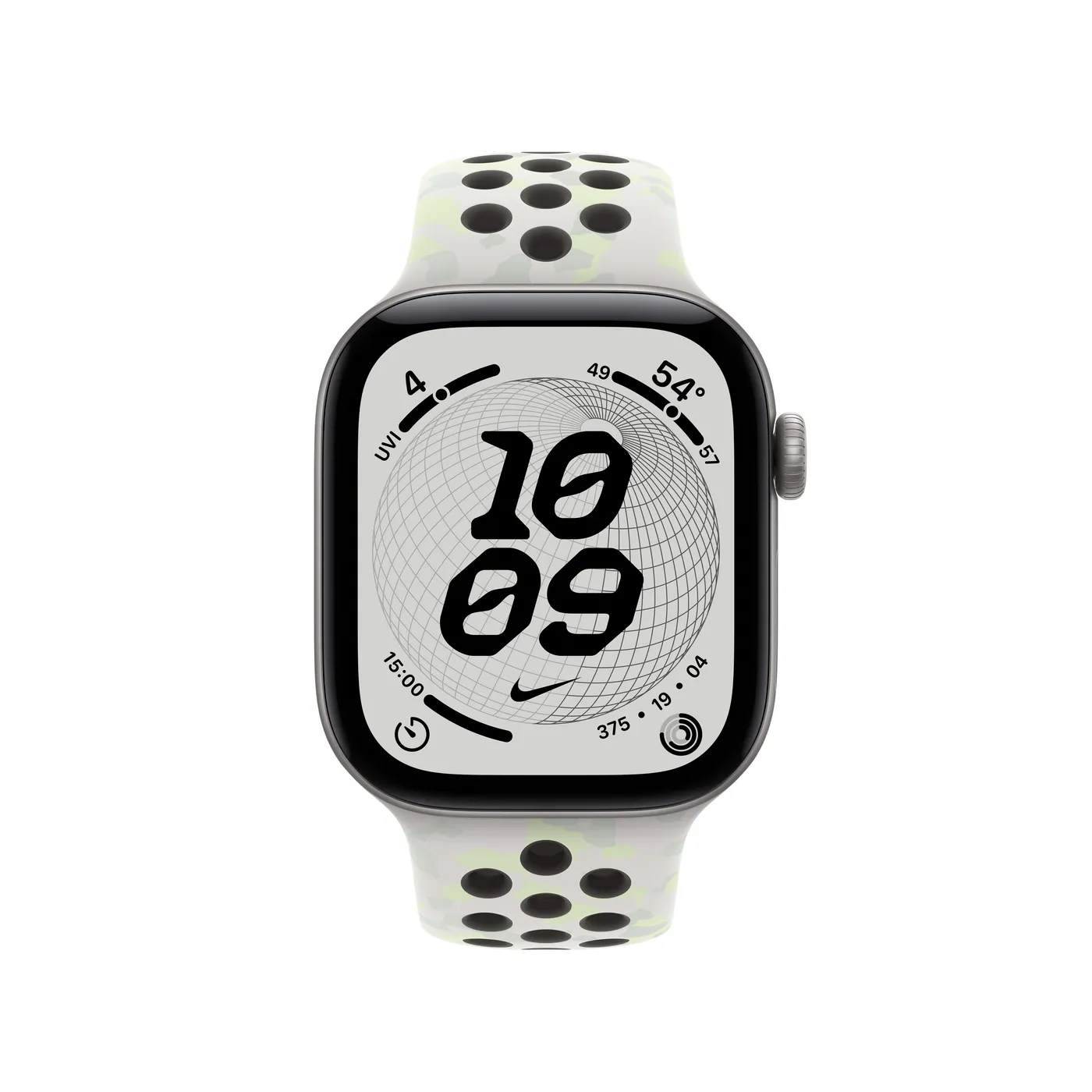 42mm Essential White Nike Sport Band - S/M — 42mm Essential White Nike Sport Band - S/M