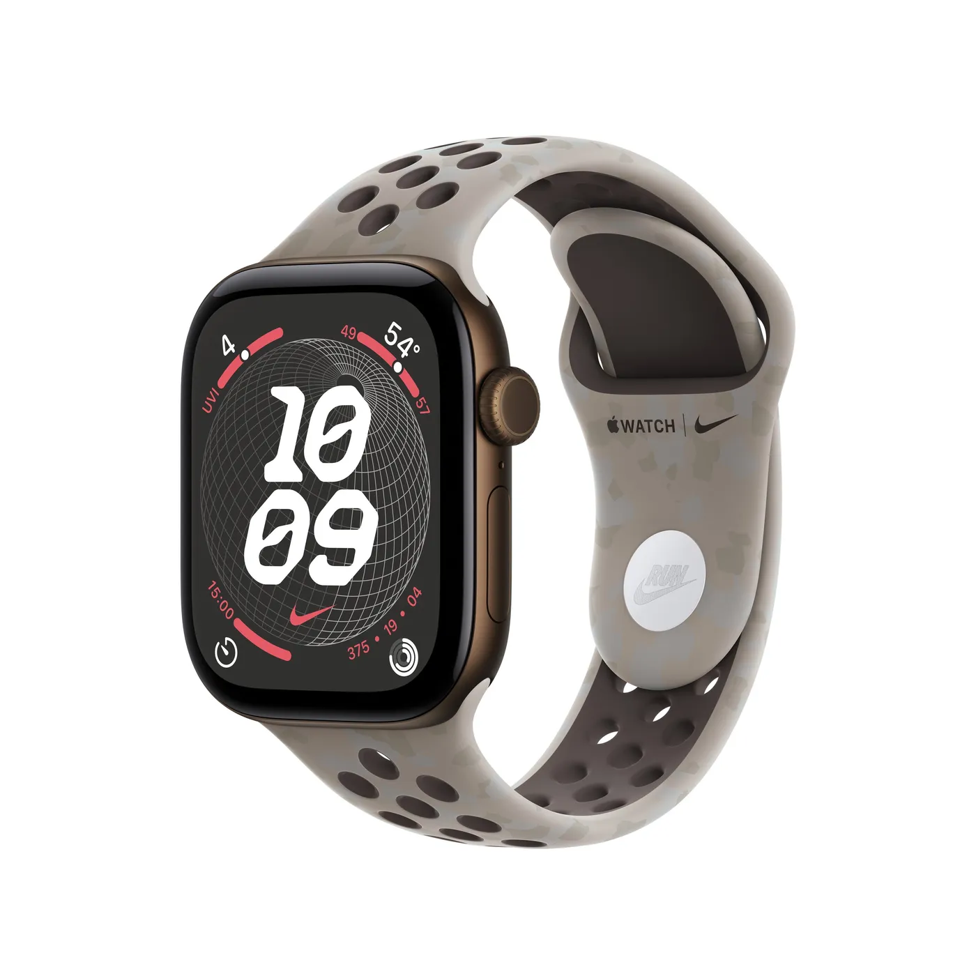 42mm Pavement Grey Nike Sport Band - M/L — 42mm Pavement Grey Nike Sport Band - M/L
