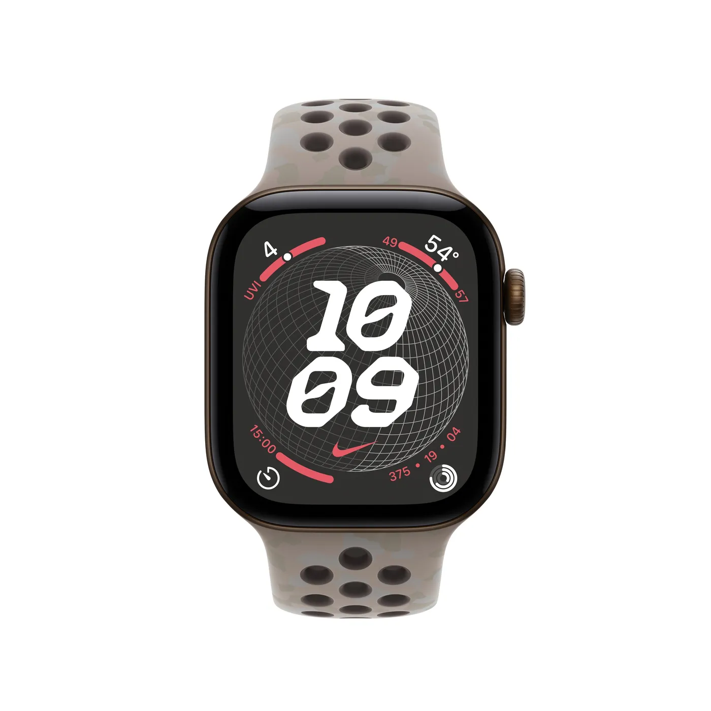 42mm Pavement Grey Nike Sport Band - S/M — 42mm Pavement Grey Nike Sport Band - S/M