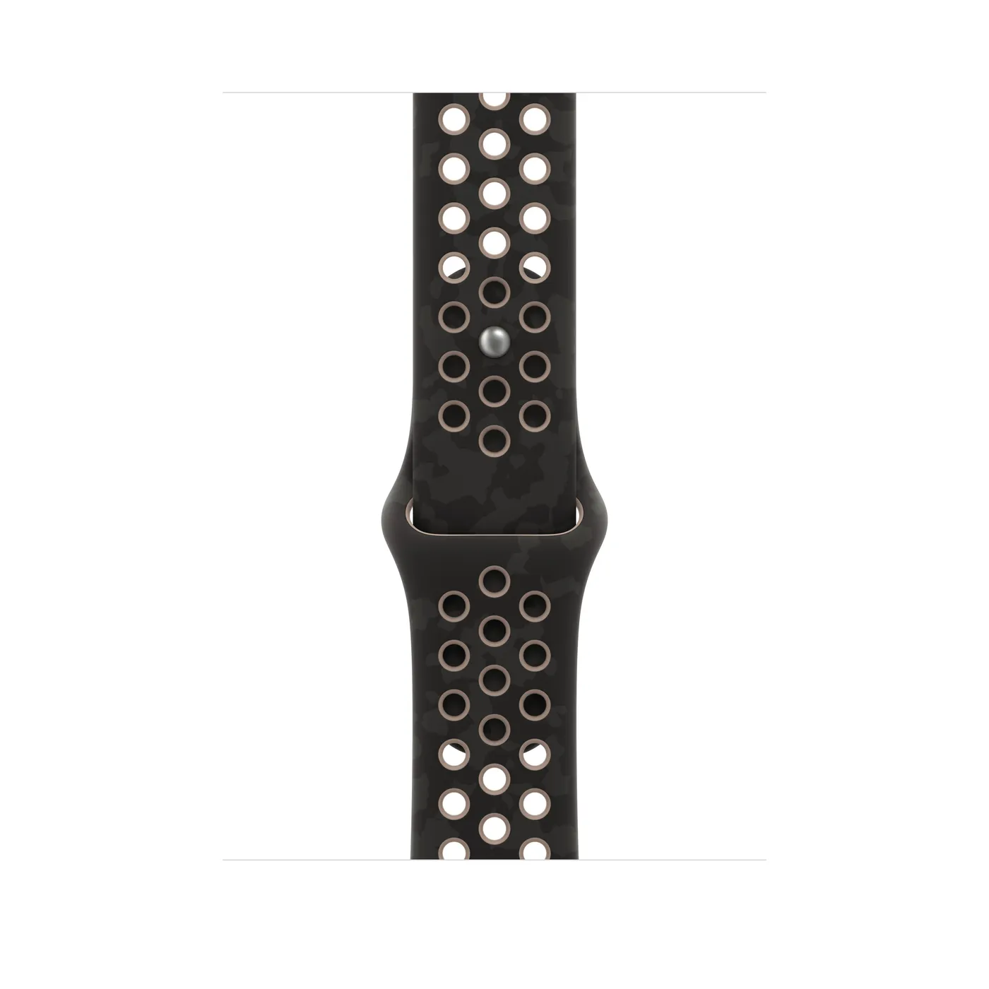 46mm After Dark Black Nike Sport Band - S/M — 46mm After Dark Black Nike Sport Band - S/M