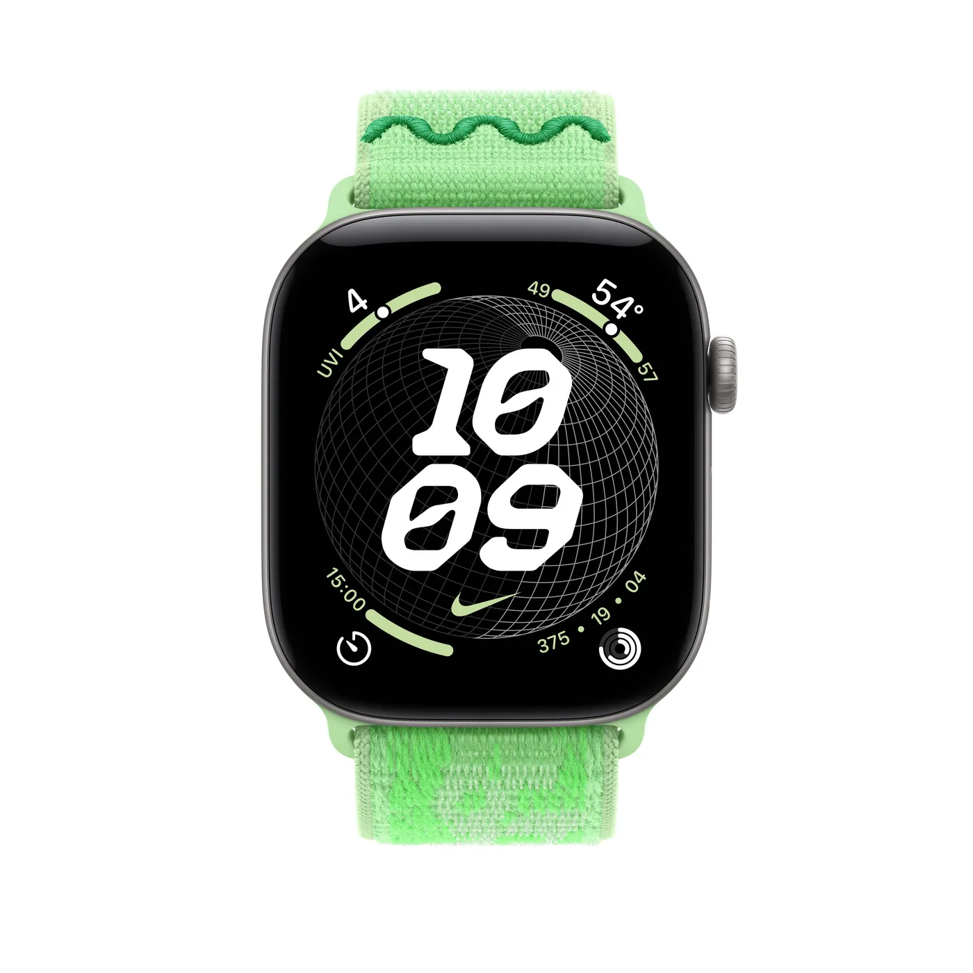 46mm Green Spark Nike Sport Loop — 46mm Green Spark Nike Sport Loop