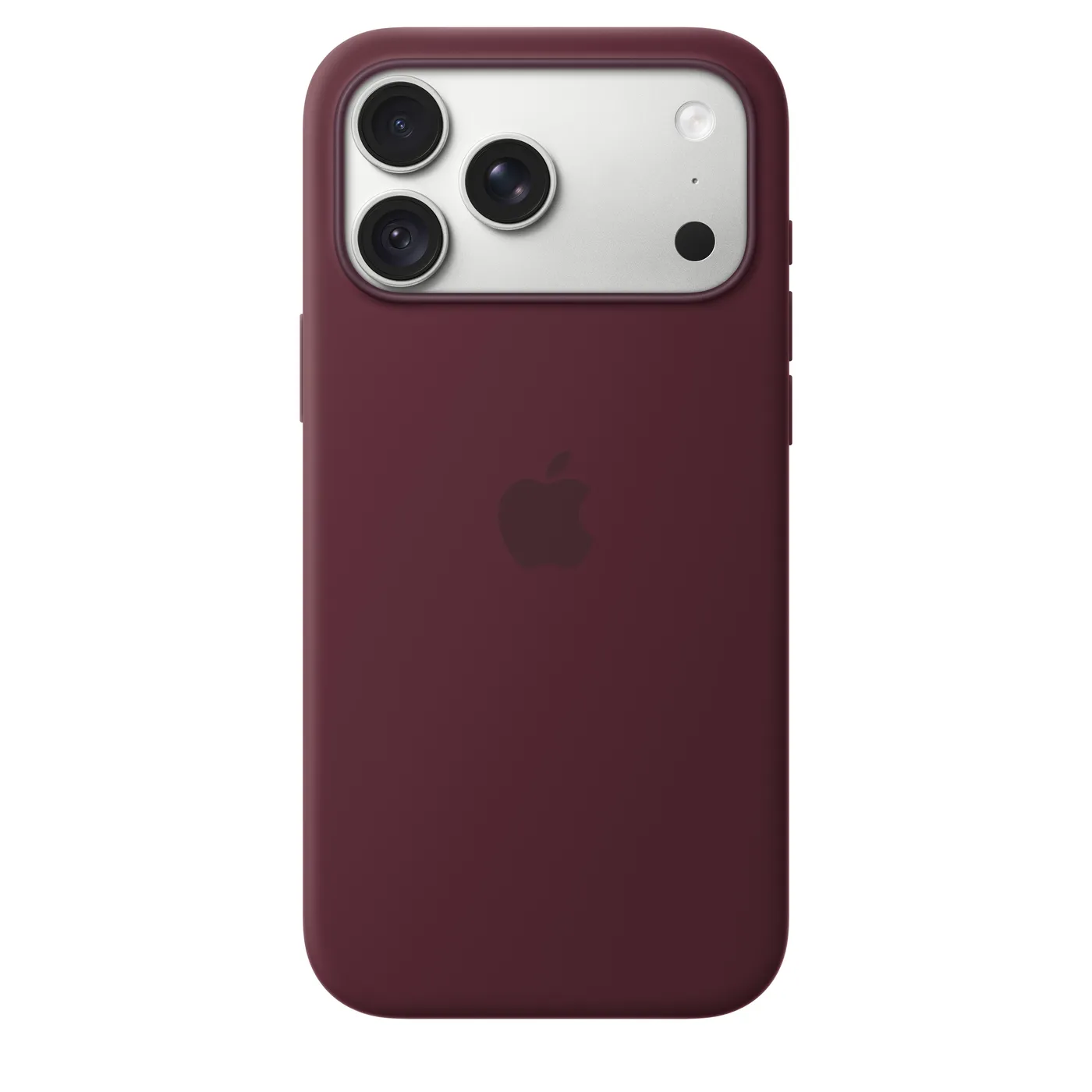 iPhone 18 Pro Max Silicone Case with MagSafe - Burgundy — iPhone 18 Pro Max Silicone Case with MagSafe - Burgundy