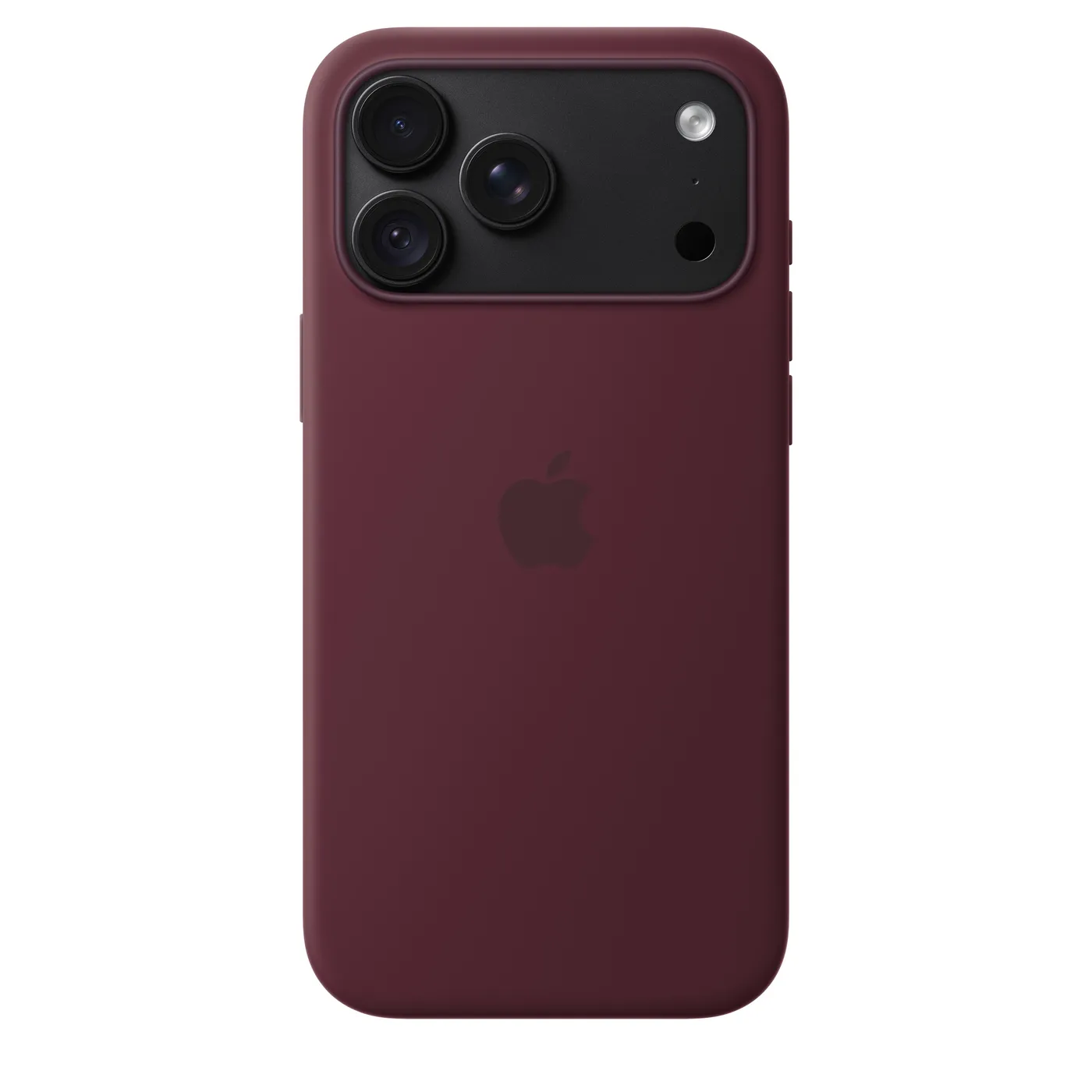 iPhone 18 Pro Max Silicone Case with MagSafe - Burgundy — iPhone 18 Pro Max Silicone Case with MagSafe - Burgundy