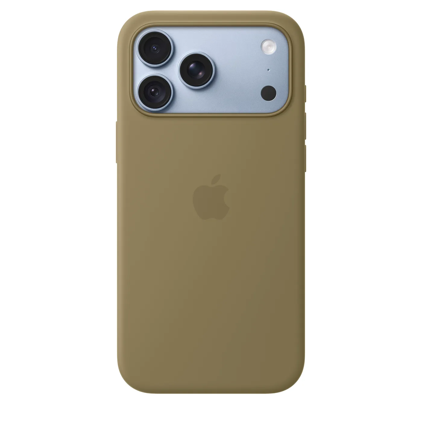iPhone 18 Pro Max Silicone Case with MagSafe - Olive — iPhone 18 Pro Max Silicone Case with MagSafe - Olive