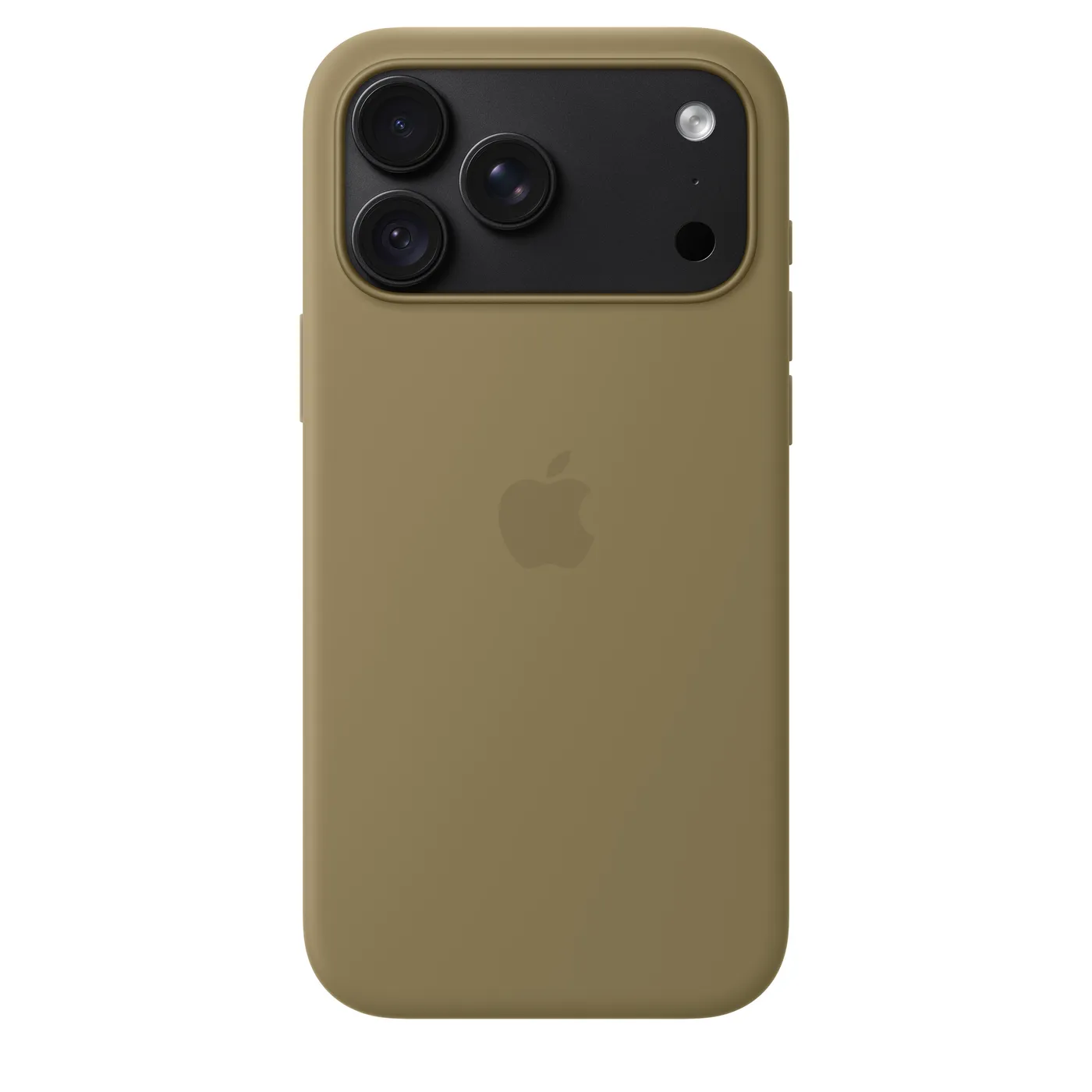 iPhone 18 Pro Max Silicone Case with MagSafe - Olive — iPhone 18 Pro Max Silicone Case with MagSafe - Olive