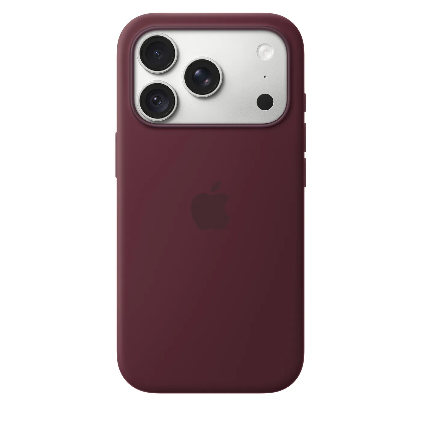 iPhone 18 Pro Silicone Case with MagSafe - Burgundy — iPhone 18 Pro Silicone Case with MagSafe - Burgundy