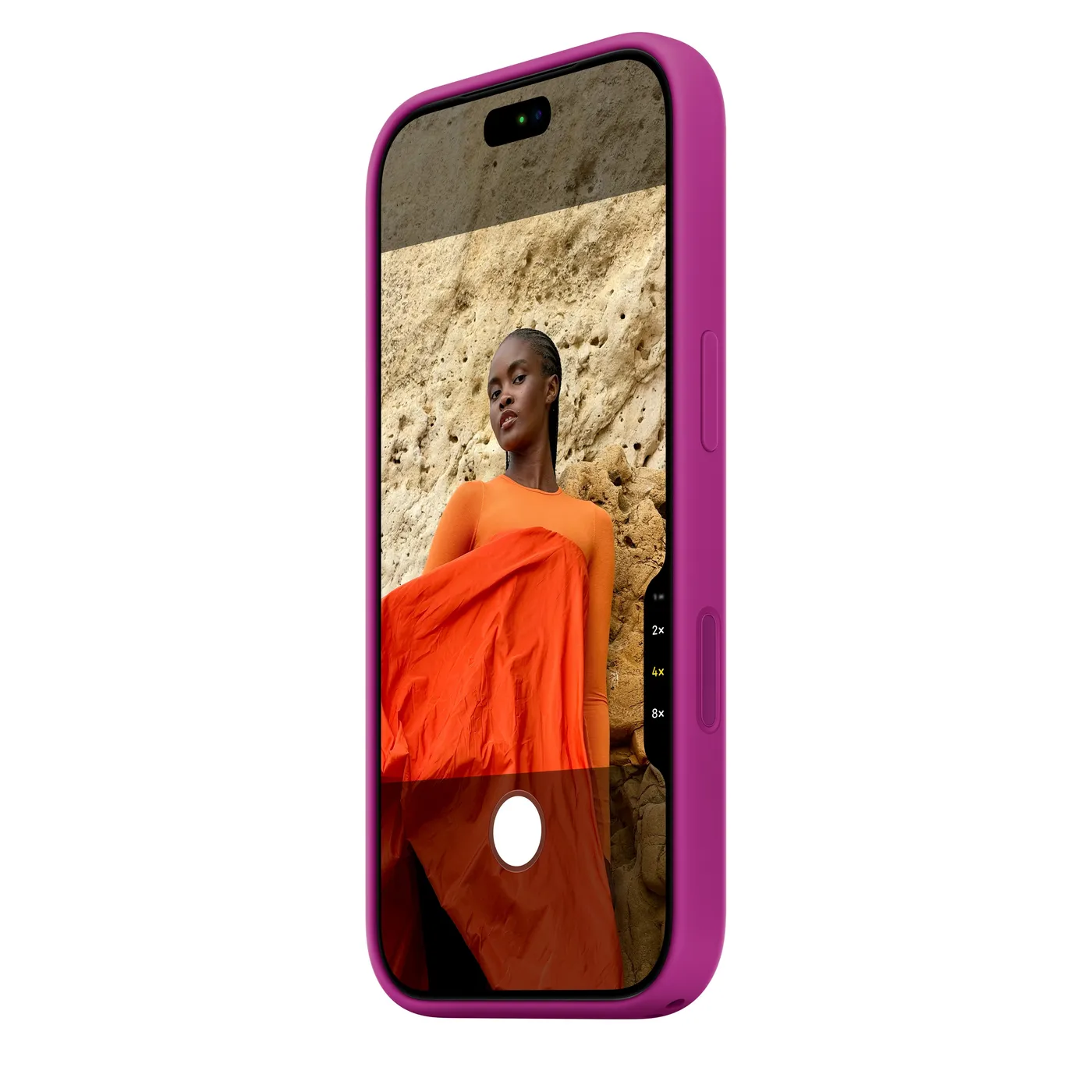 iPhone 18 Pro Silicone Case with MagSafe - Magenta — iPhone 18 Pro Silicone Case with MagSafe - Magenta