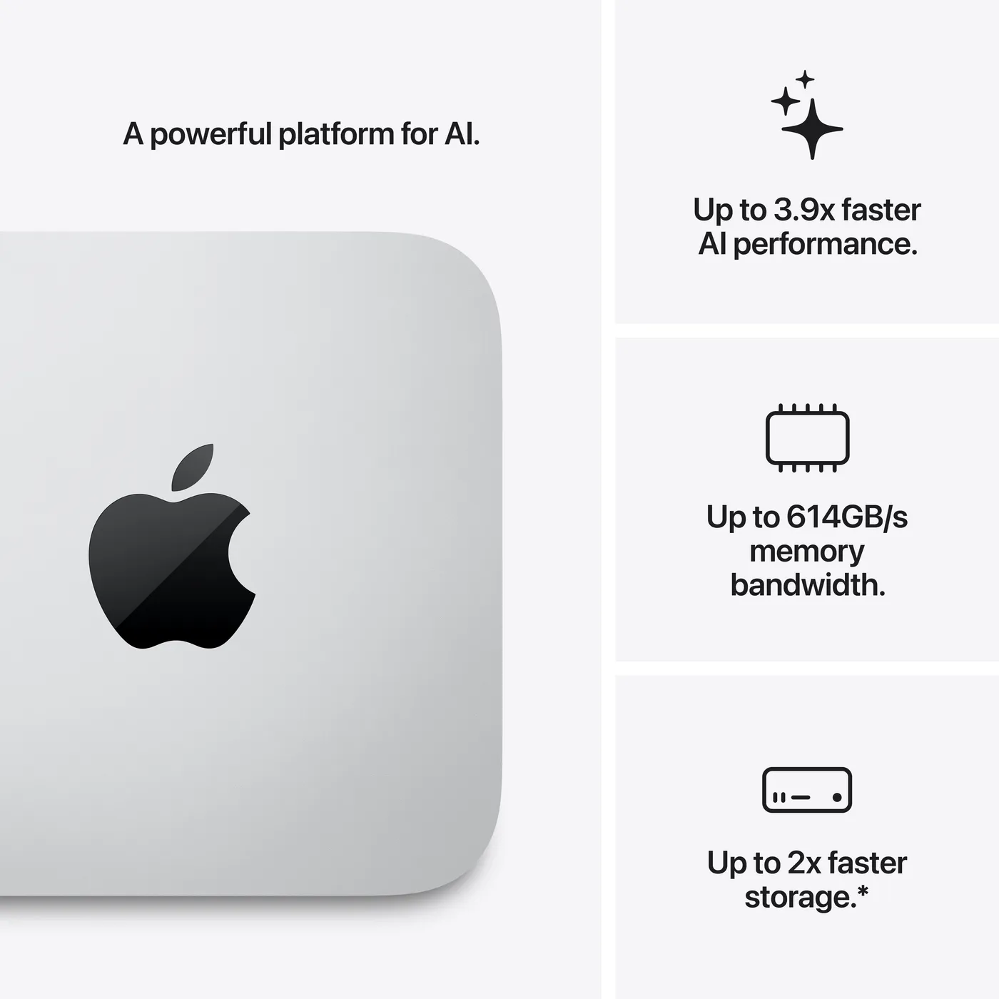 Mac Studio M5 — Puce M5 Max, CPU 18 cœurs et GPU 32 cœurs · 36 Go · 512 Go