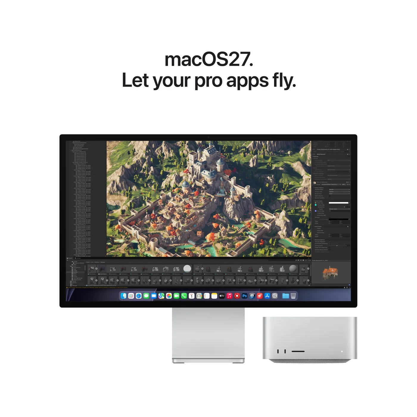 Mac Studio M5 — Puce M5 Max, CPU 18 cœurs et GPU 32 cœurs · 36 Go · 512 Go