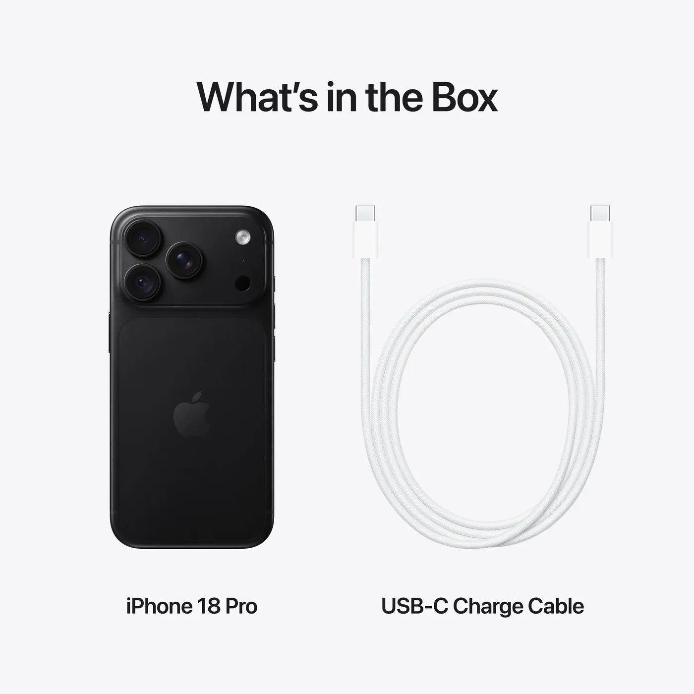 iPhone 18 Pro — Noir · iPhone 18 Pro · 256 Go