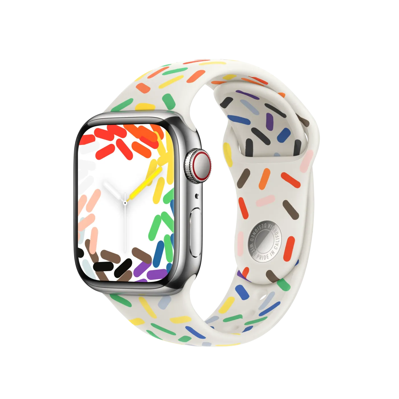 2023 Apple Watch Sport Band — Édition Pride · 41mm · M/L
