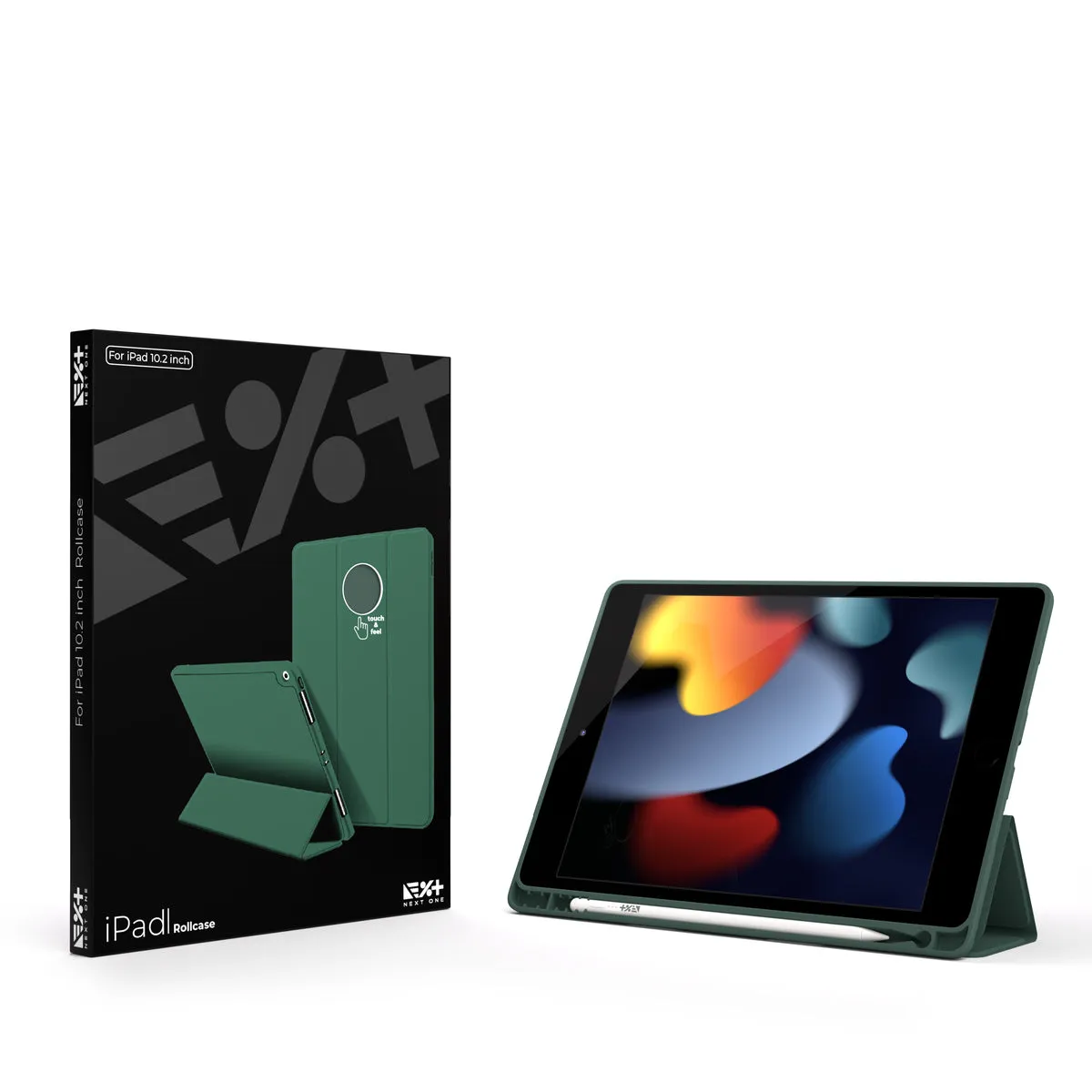 Next One Rollcase za iPad 10.2" - list zelena — Next One Rollcase za iPad 10.2" - list zelena