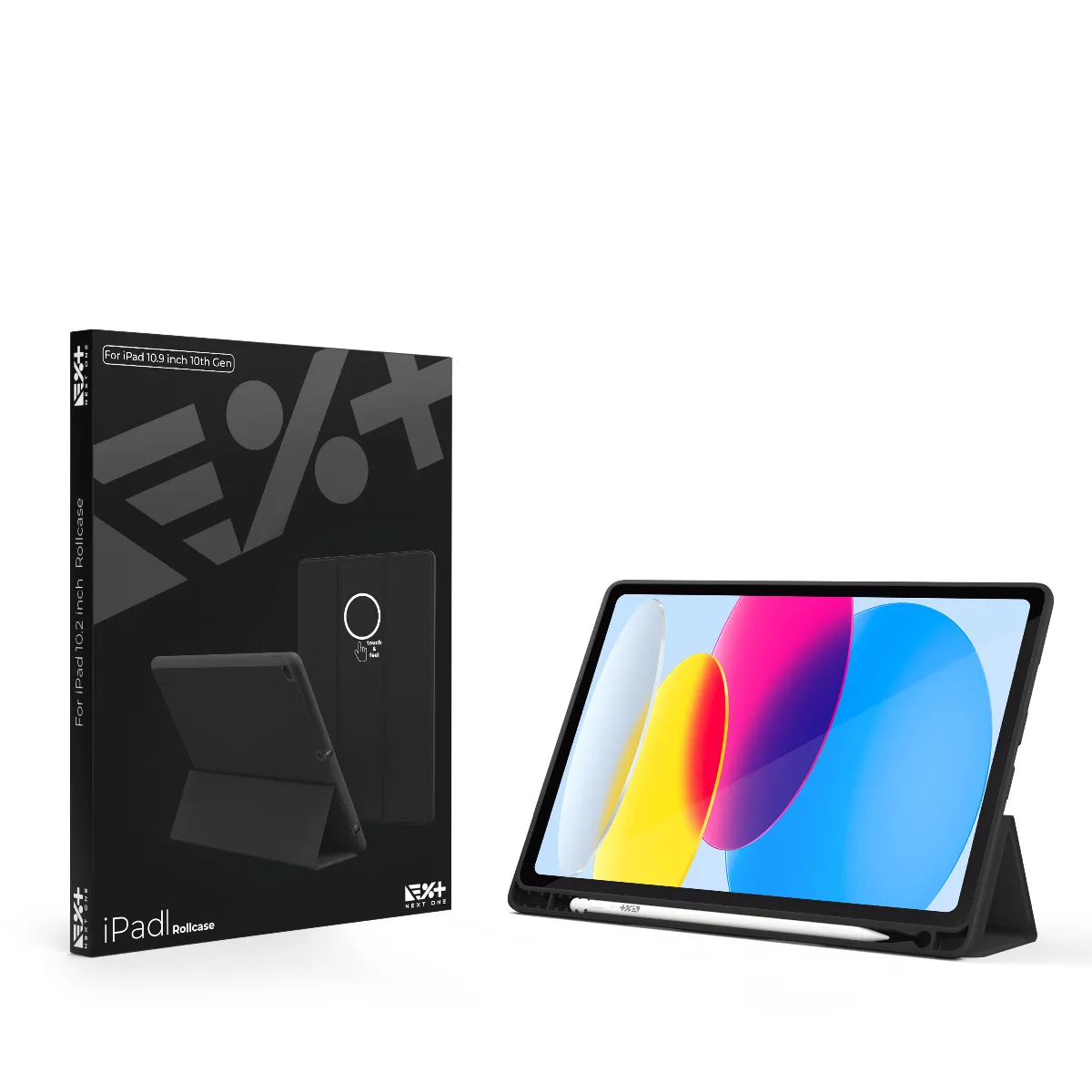 Next One Rollcase za iPad (10. gen) - crna — Next One Rollcase za iPad (10. gen) - crna