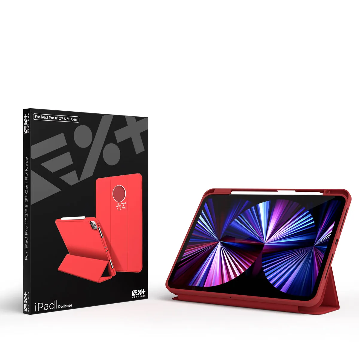Next One Rollcase za iPad Pro 11-inčni - crvena — Next One Rollcase za iPad Pro 11-inčni - crvena