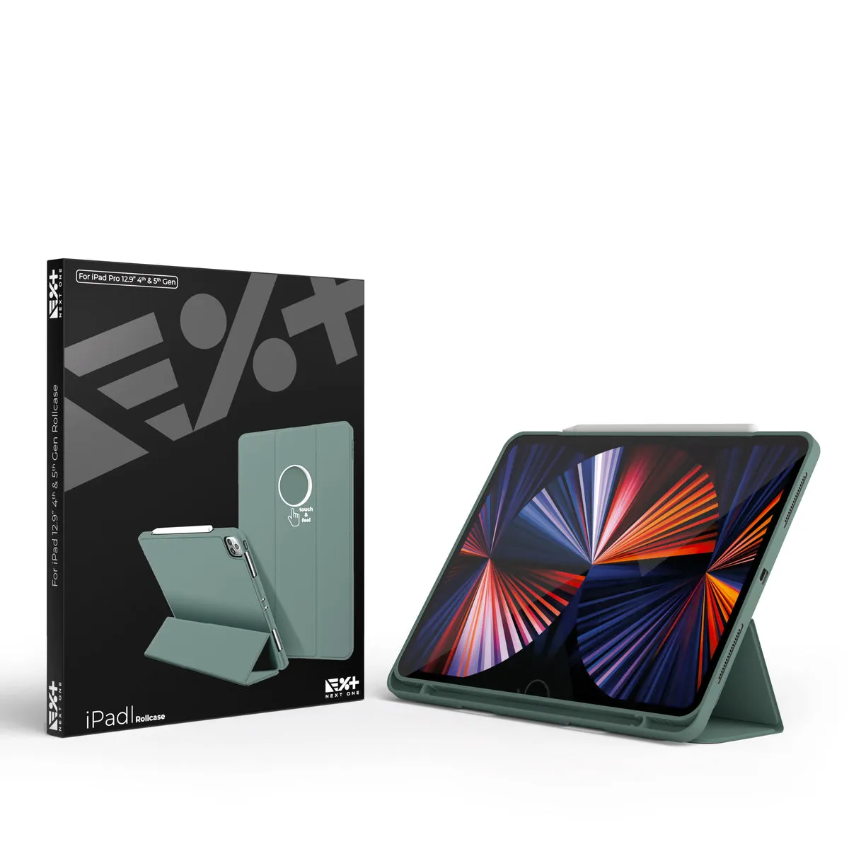 Next One Rollcase za iPad 12.9-inčni - list zelena — Next One Rollcase za iPad 12.9-inčni - list zelena