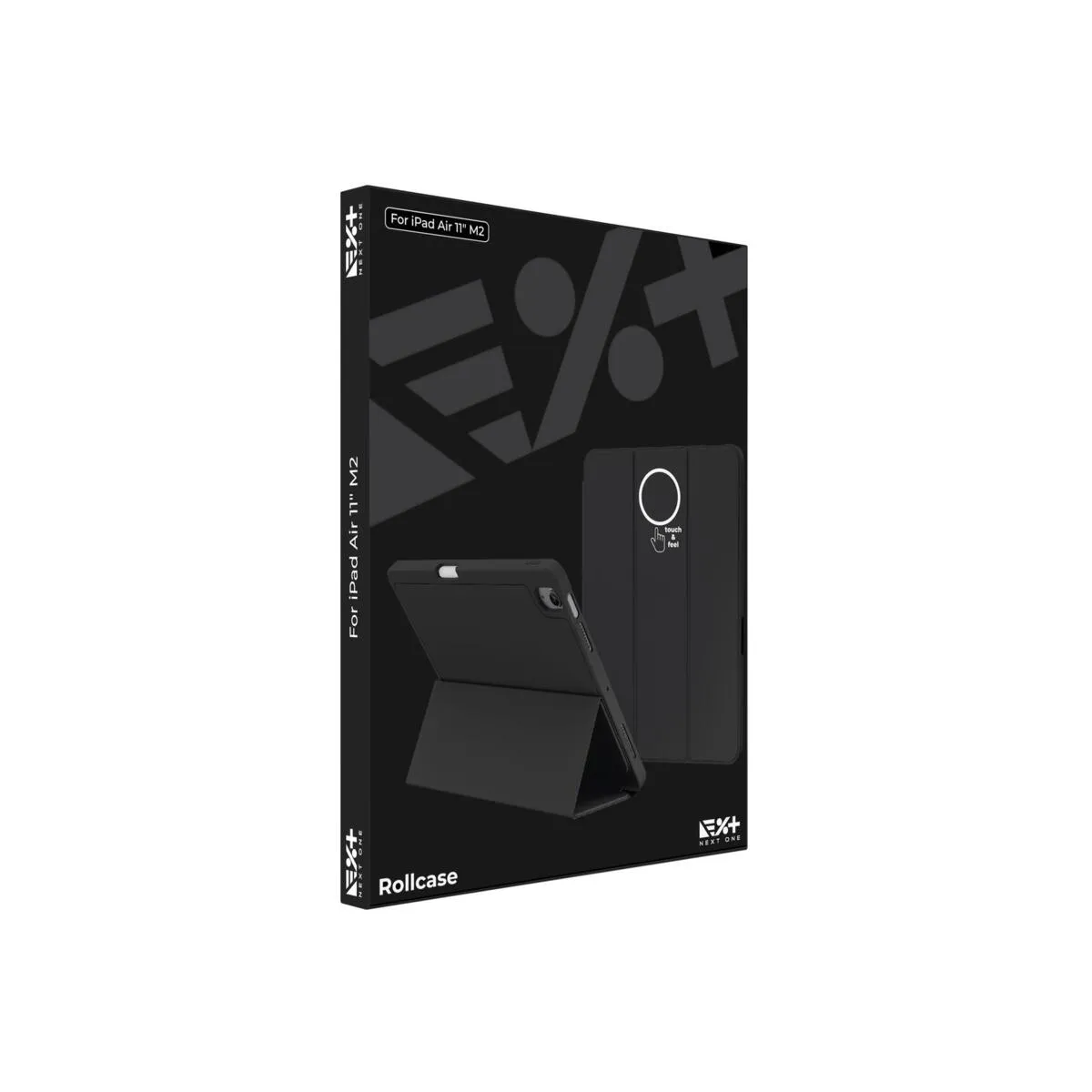 Next One Rollcase za iPad Air 11" M2 - crna — Next One Rollcase za iPad Air 11" M2 - crna