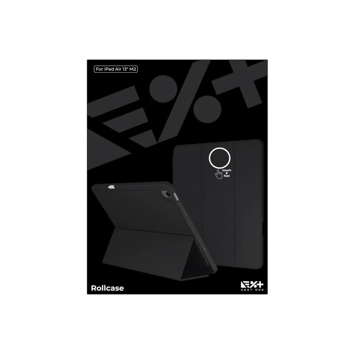 Next One Rollcase za iPad Air 13" M2 - crna — Next One Rollcase za iPad Air 13" M2 - crna