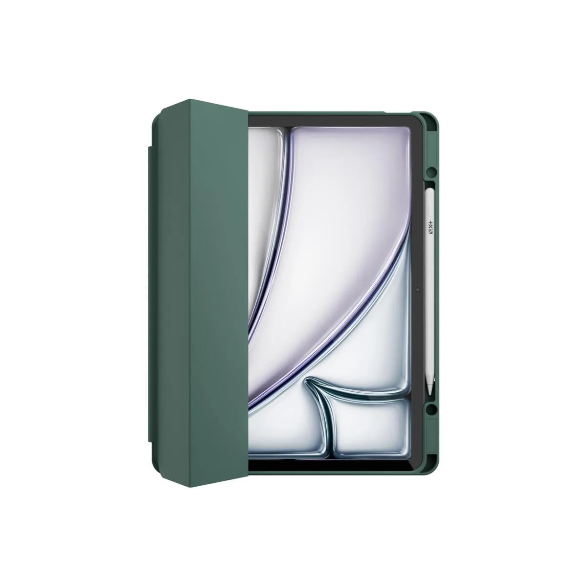 Next One Rollcase za iPad Air 13" M2 - zelena — Next One Rollcase za iPad Air 13" M2 - zelena