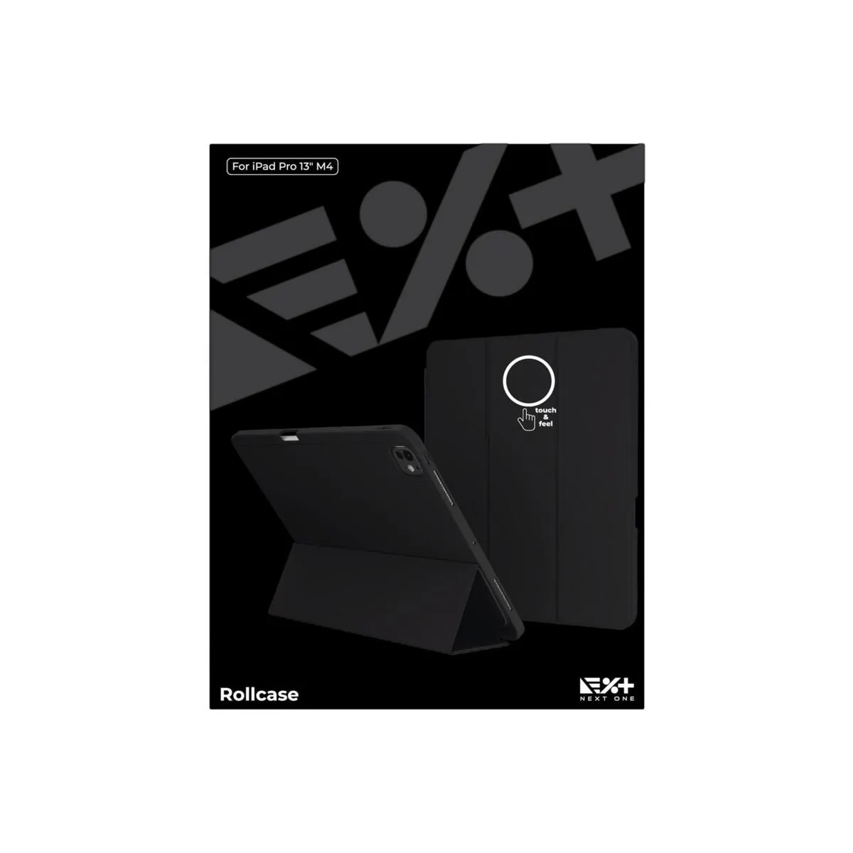 Next One Rollcase za iPad Pro 13" M4 - crna — Next One Rollcase za iPad Pro 13" M4 - crna