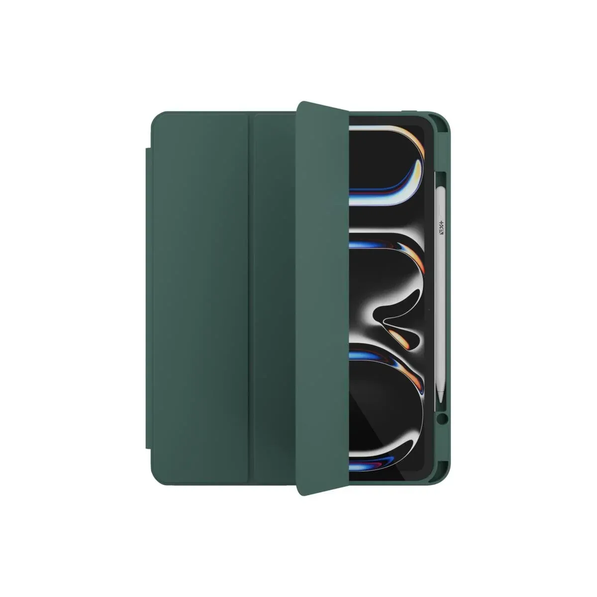 Next One Rollcase za iPad Pro 13" M4 - zelena — Next One Rollcase za iPad Pro 13" M4 - zelena
