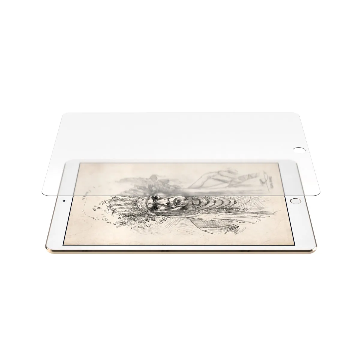 Next One zaštita zaslona s teksturom papira za iPad 10.2" — Next One zaštita zaslona s teksturom papira za iPad 10.2"
