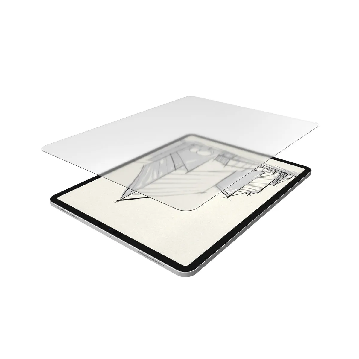Next One zaštita zaslona s teksturom papira za iPad 12.9" — Next One zaštita zaslona s teksturom papira za iPad 12.9"