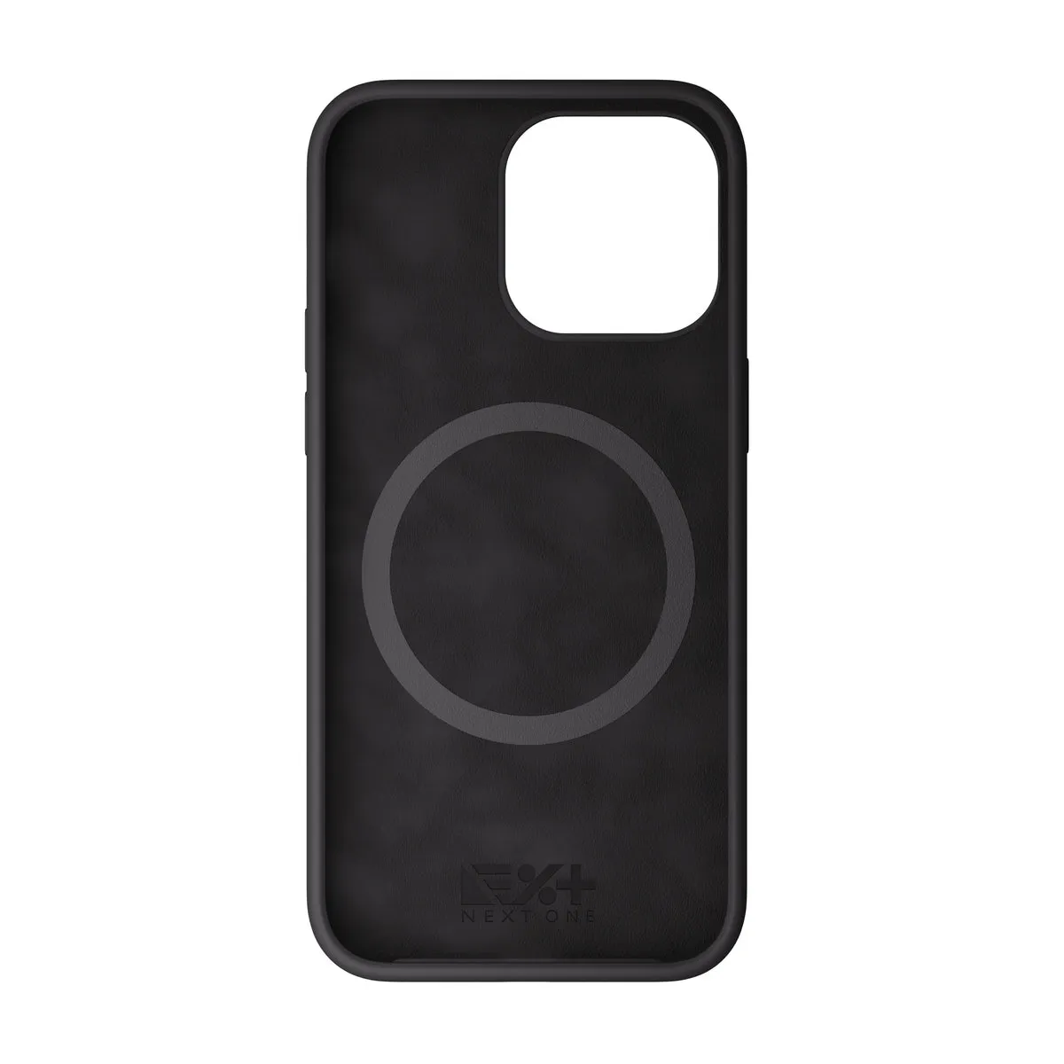 Next One silikonska maska za iPhone 14 Pro - crna — Next One silikonska maska za iPhone 14 Pro - crna