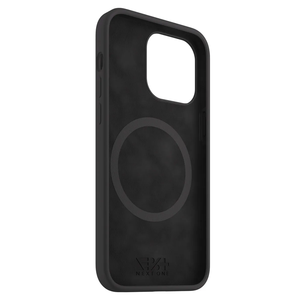 Next One silikonska maska za iPhone 14 Pro - crna — Next One silikonska maska za iPhone 14 Pro - crna
