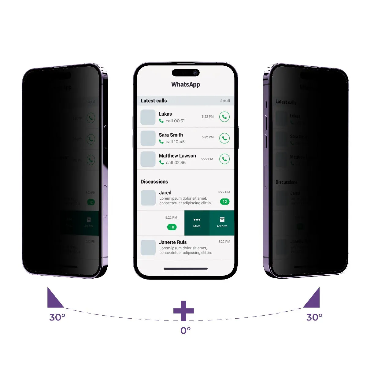 Next One All-rounder Privacy zaštita zaslona za iPhone 14 Pro — Next One All-rounder Privacy zaštita zaslona za iPhone 14 Pro